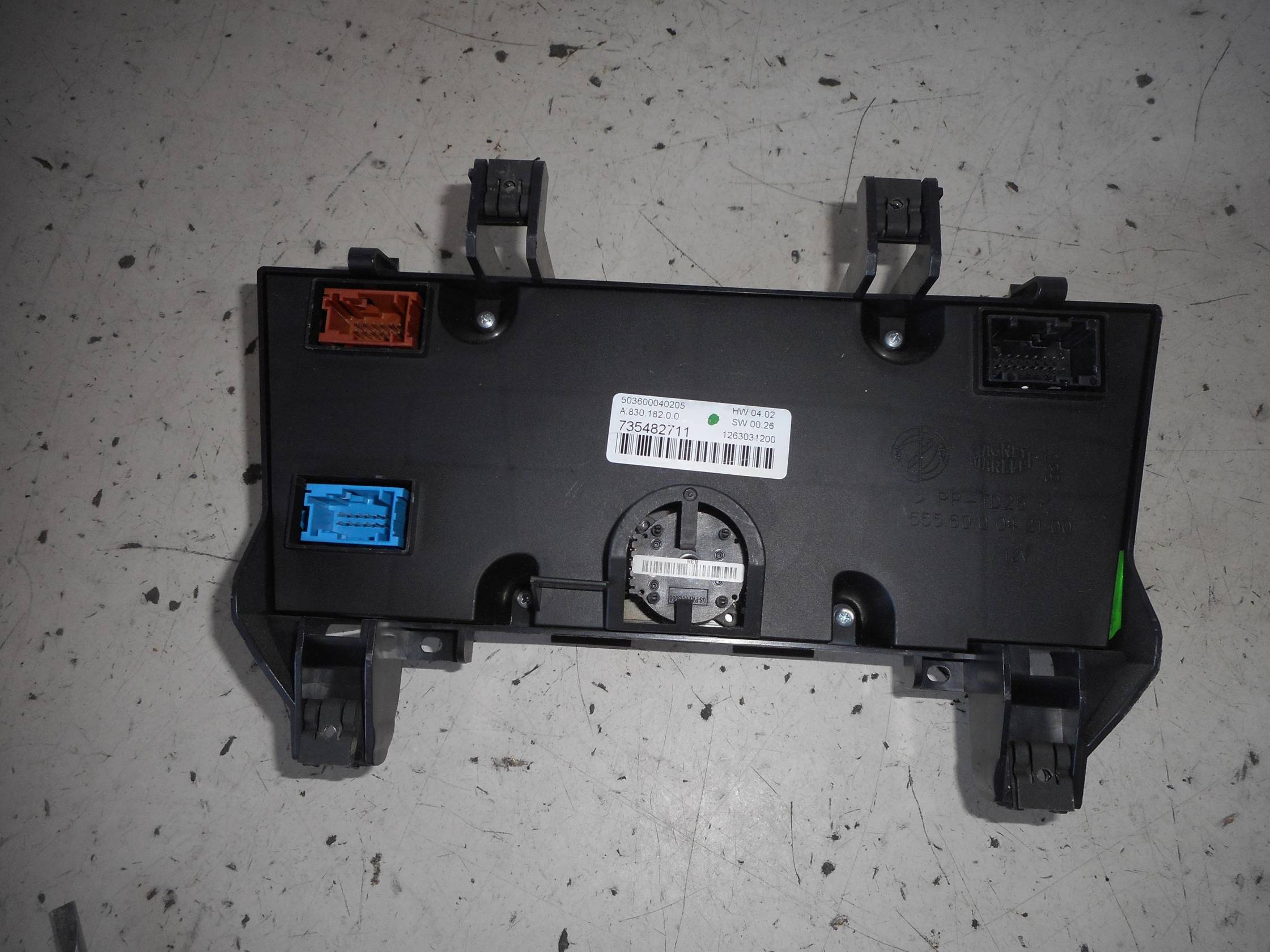 Blocco comando climatizzazione